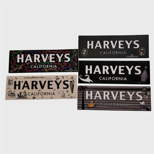 Harvey's Original Seatbelt Bags Five Nightmare Before Christmas Stickers NBC